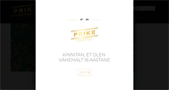 Desktop Screenshot of prike.ee